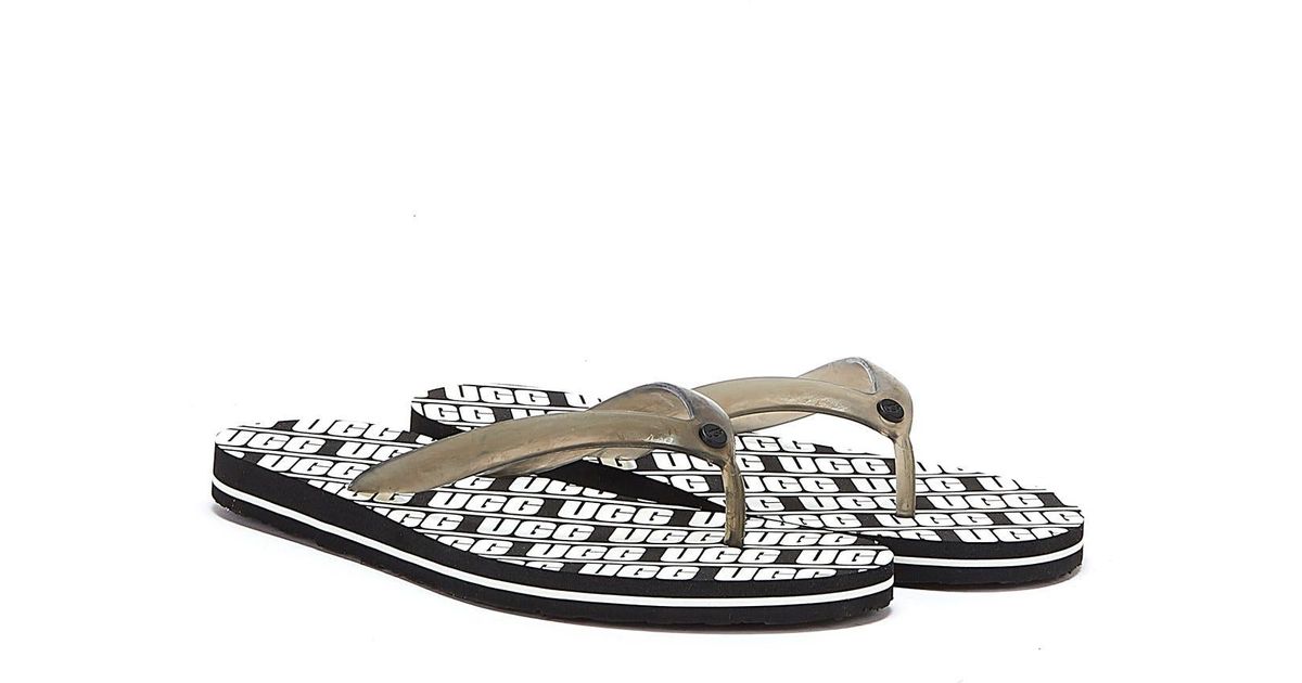 Ugg simi graphic deals flip flop