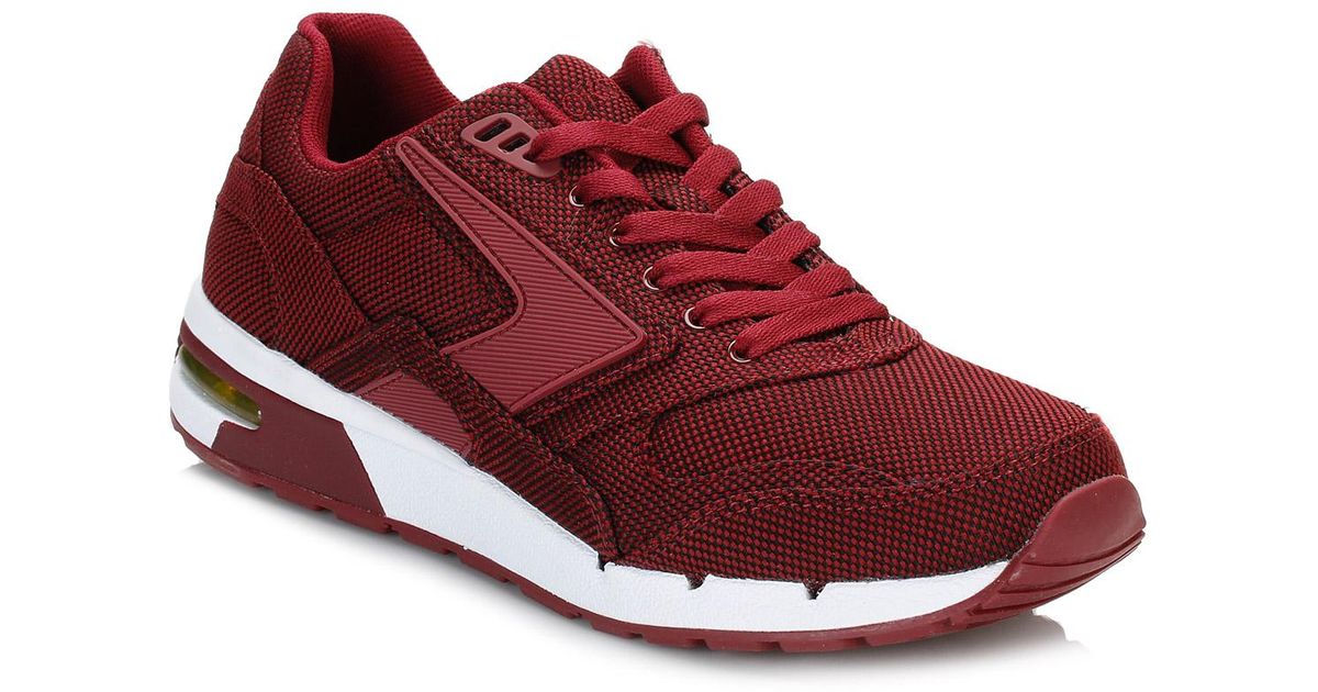 burgundy brooks shoes