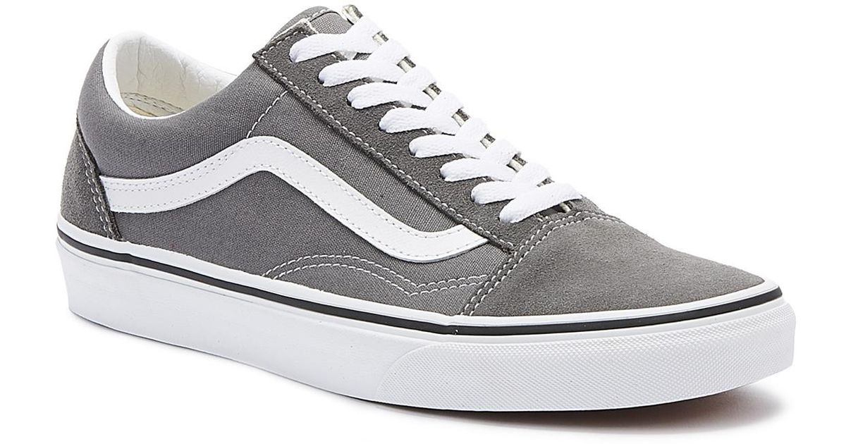 mens grey old skool vans