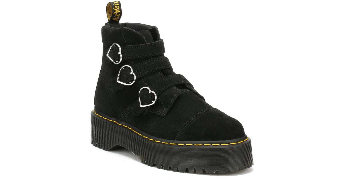 dr martens buckle boots lazy oaf