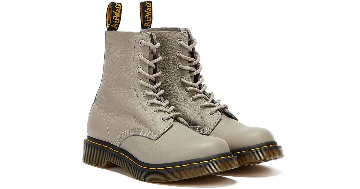 Dr. Martens Dr. Martens 1460 Pascal Virginia Zinc Boots in Grey (Grey) | Lyst UK