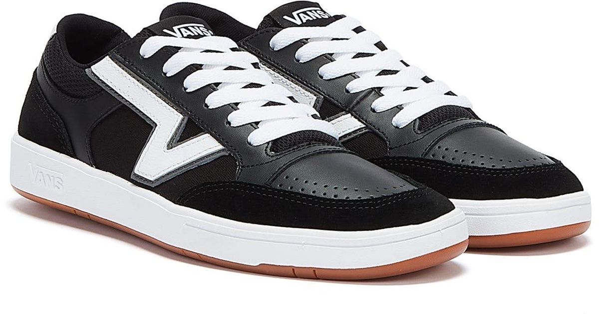 vans leather lowland hi cc shoes