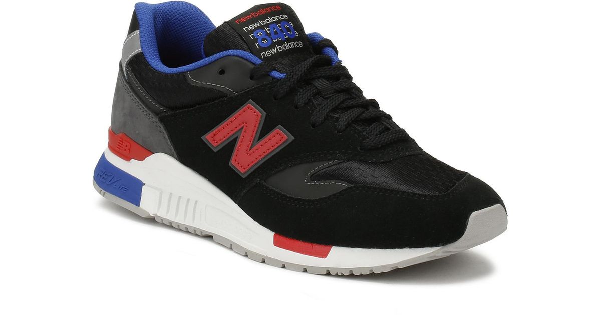 men's new balance black trainers