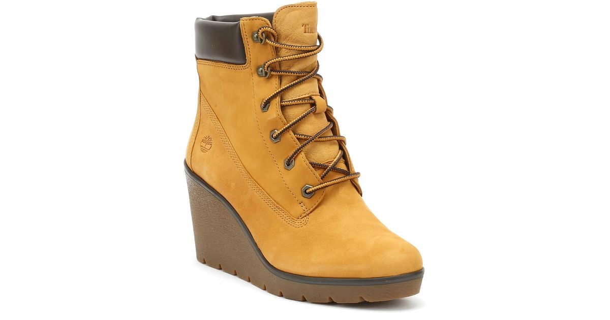 womens timberland wedge boots