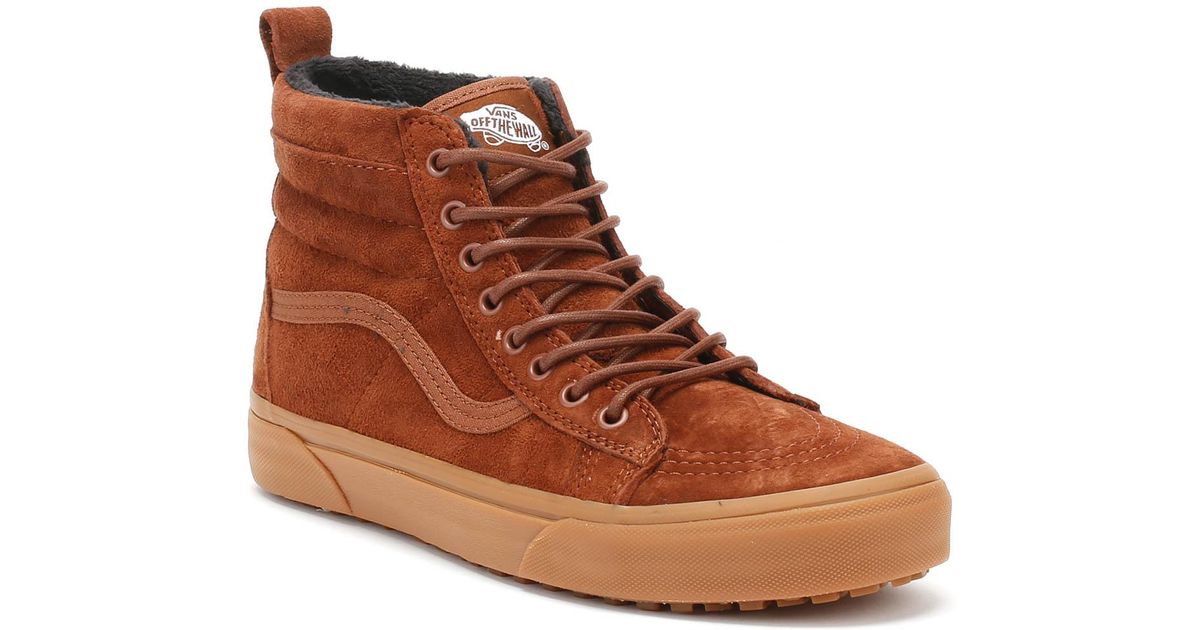 vans sk8 hi mte sequoia gum