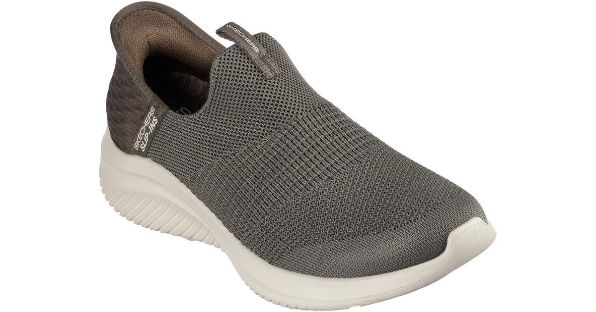 Skechers Ultra Flex 3.0 - Cozy Streak 149708-olv Slip On Shoe in Black ...