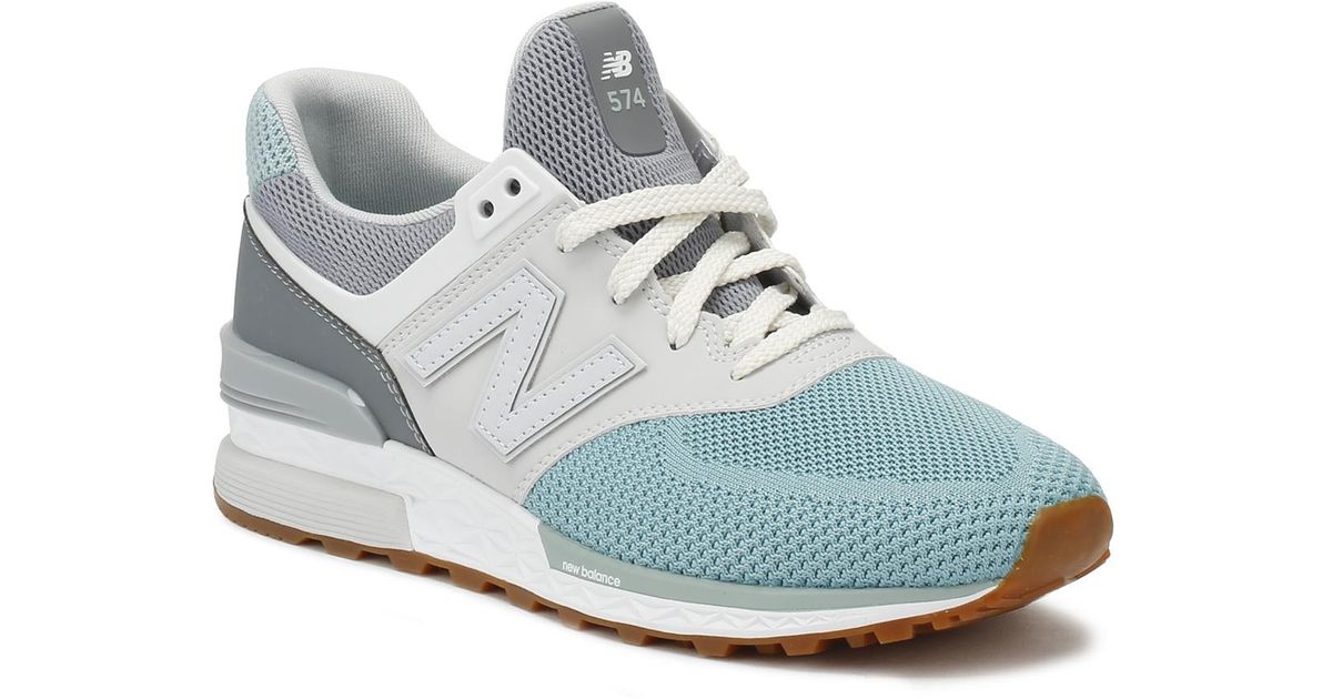new balance 574 sport blue
