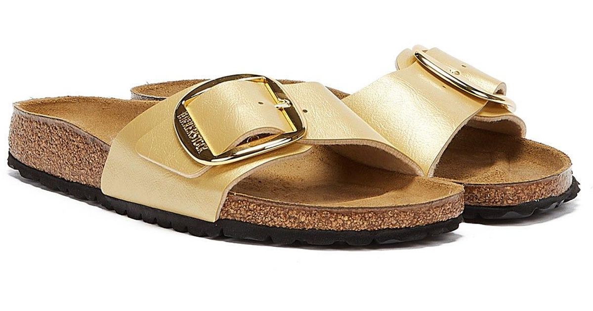 birkenstock rose gold big buckle
