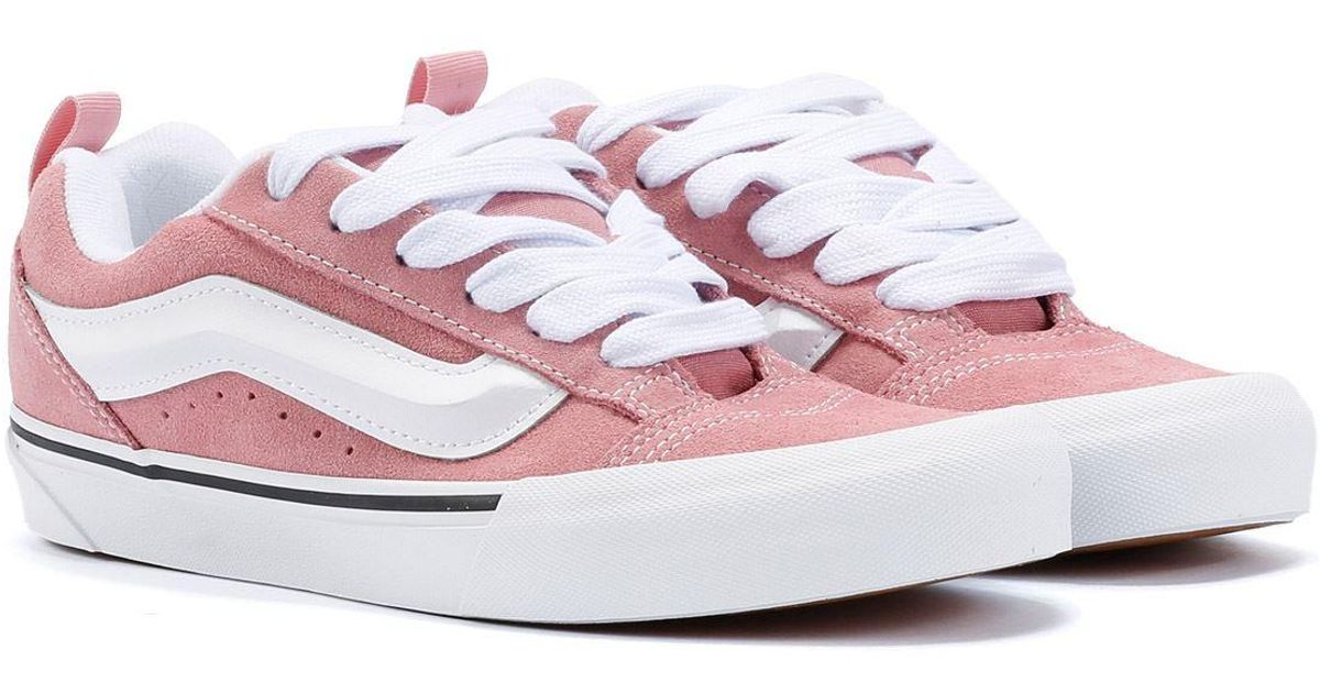 Baskets Vans Old Skool Rose Pale Daim Vans Baskets Old Skool En