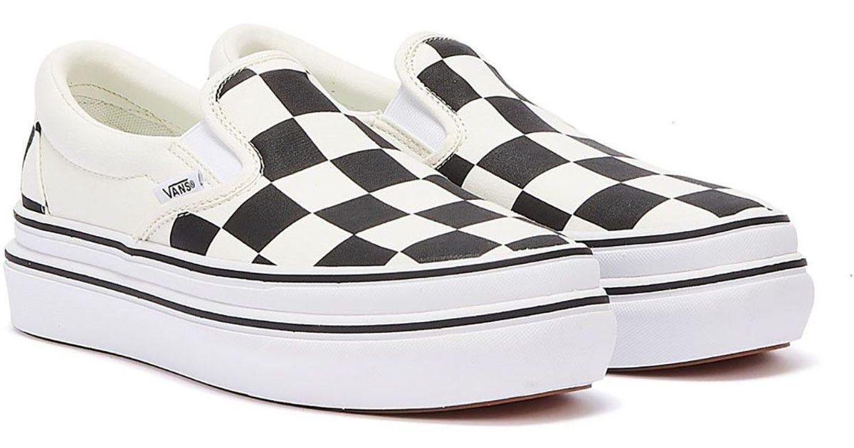 Vans comfycush deals checker