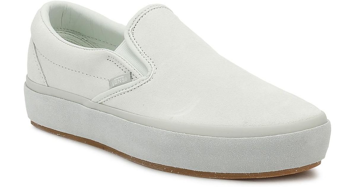 womens vans platform slip on