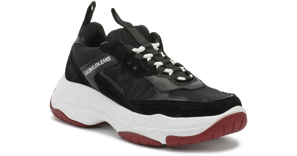 calvin klein chunky trainers mens