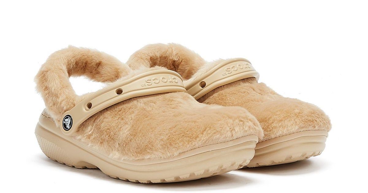 Crocs™ Classic Fur Sure Chai Clogs in Pink Lyst UK