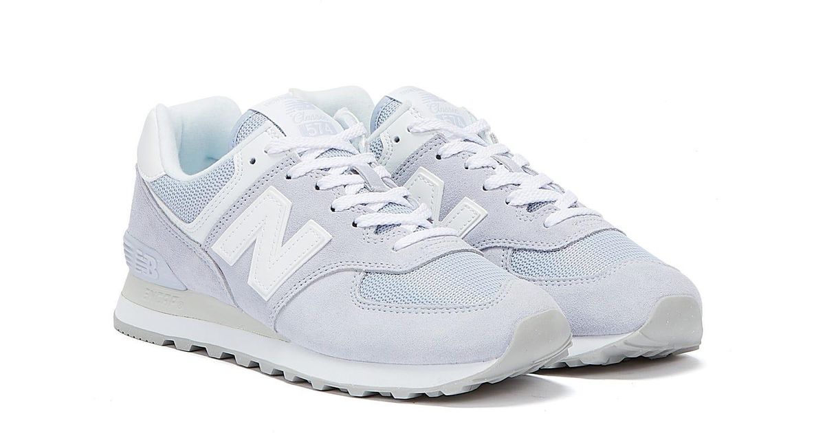 new balance 574 violet