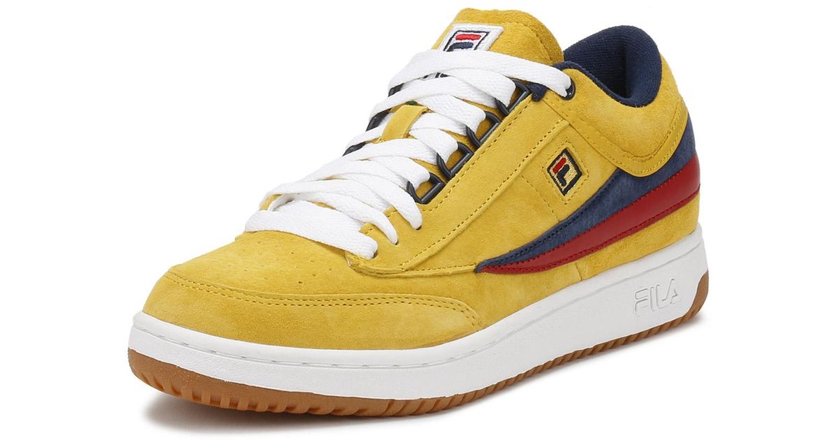 fila yellow trainers