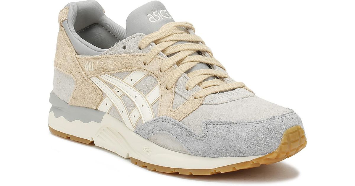 asics gel lyte v glacier grey & cream