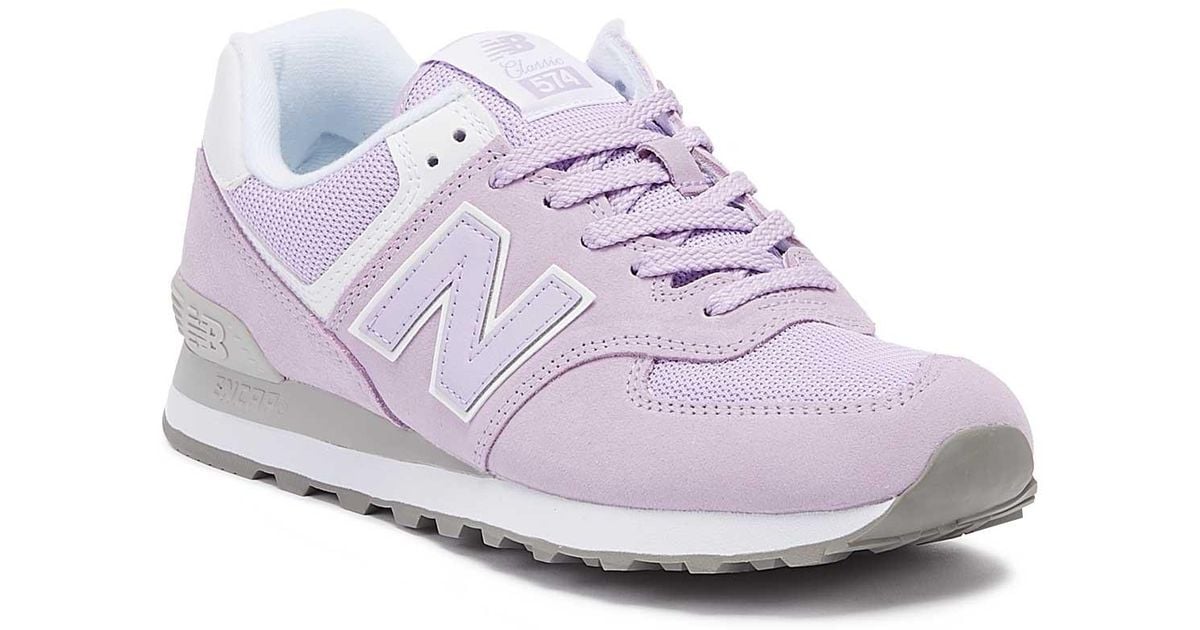 New Balance Suede Womens 574 Lilac 