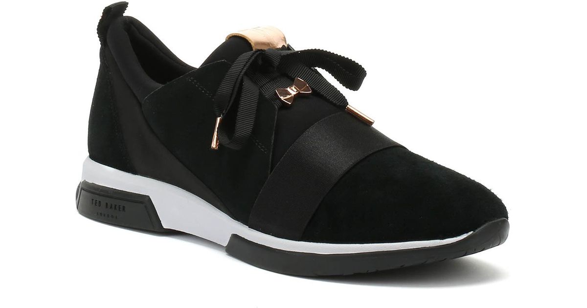 ted baker black womens trainers