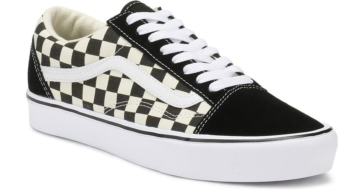 vans ua old skool lite checkerboard