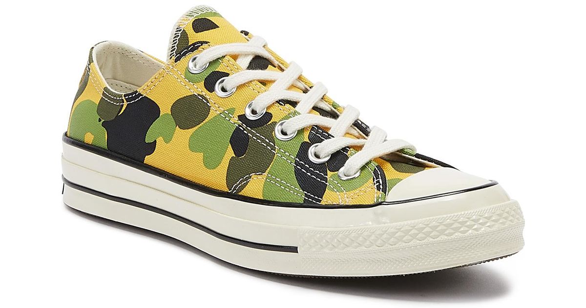 converse camo trainers