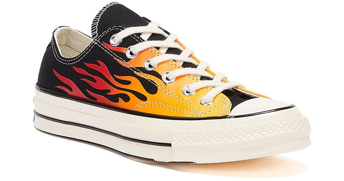 converse ox flame