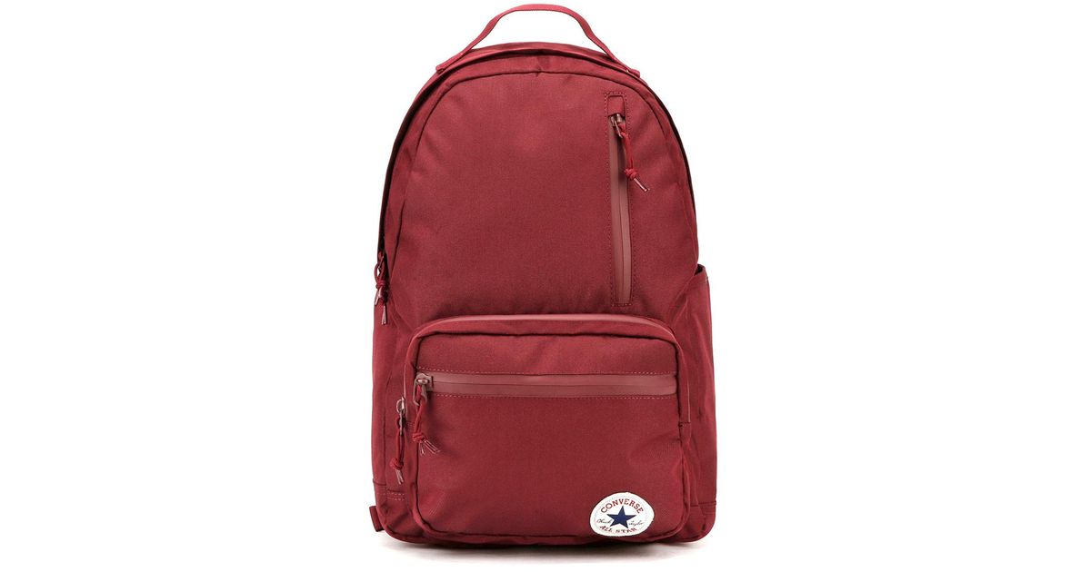 red converse rucksack