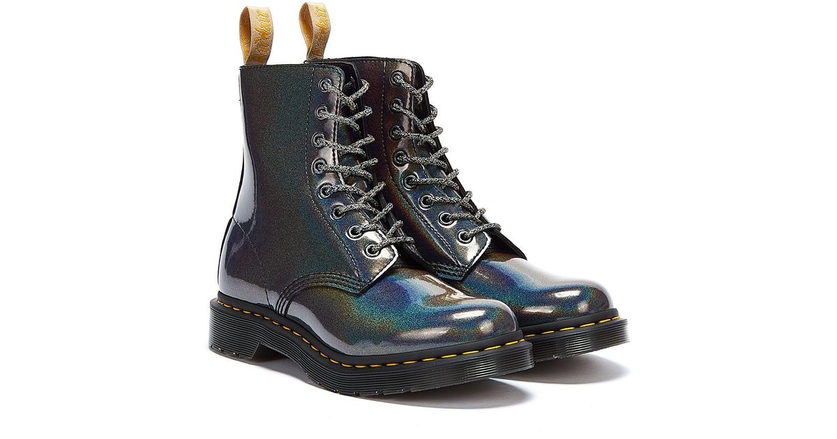 steel gray dr martens