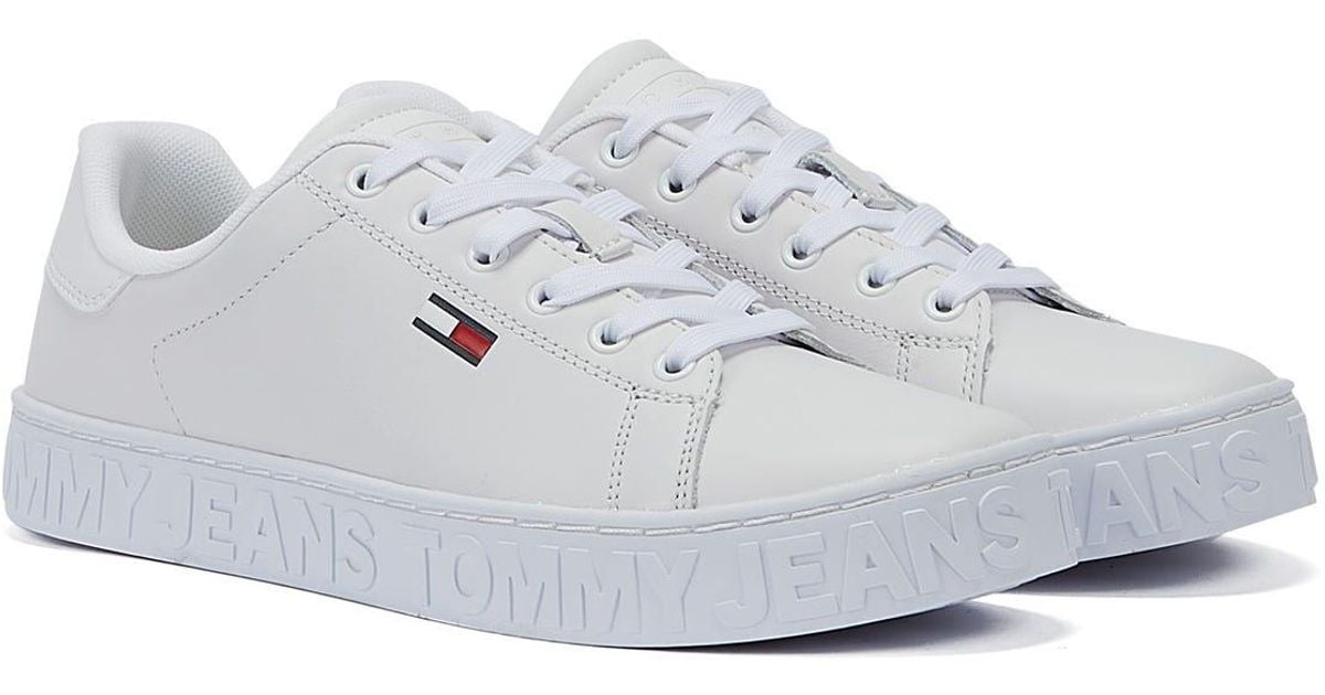 Zapatillas Blancas Zapatillas Esparto Tommy Hilfiger Hombre