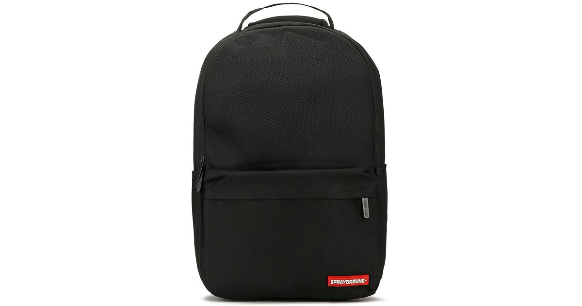 all black sprayground