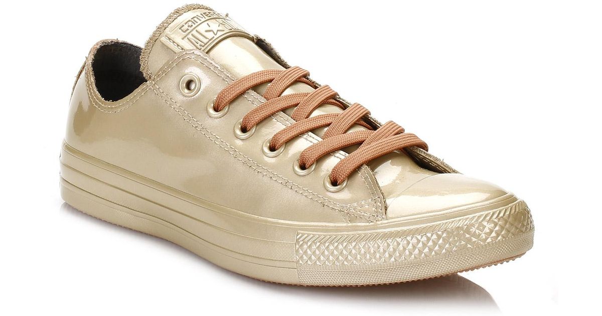 converse blush gold