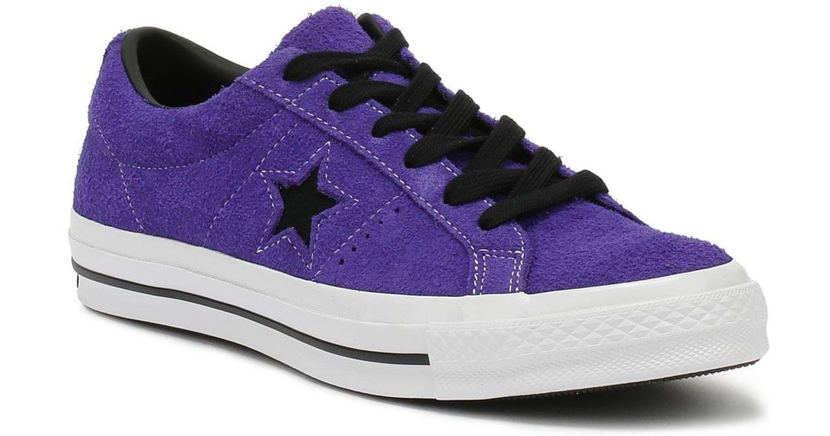 converse one star ox purple