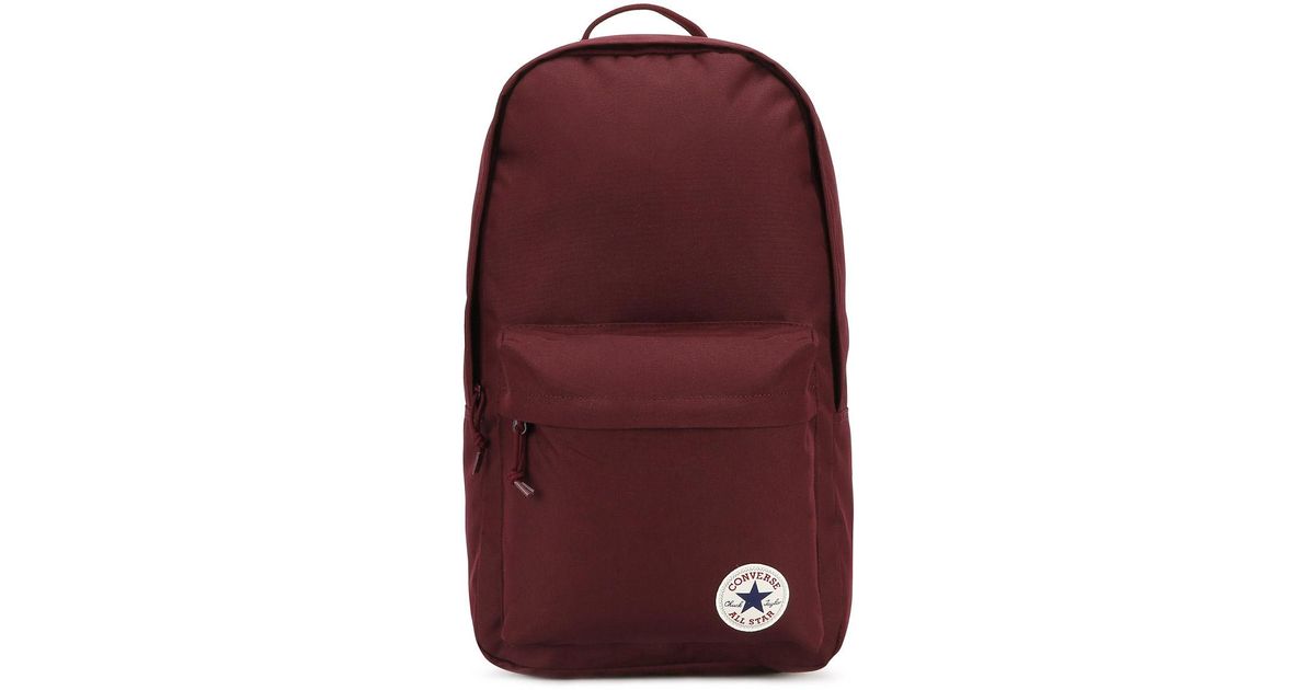 Converse Burgundy Edc Pack Backpack in 