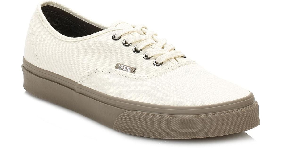 Vans Canvas Cream/walnut Authentic 