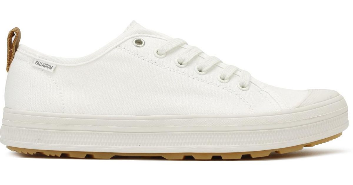 mens white canvas trainers