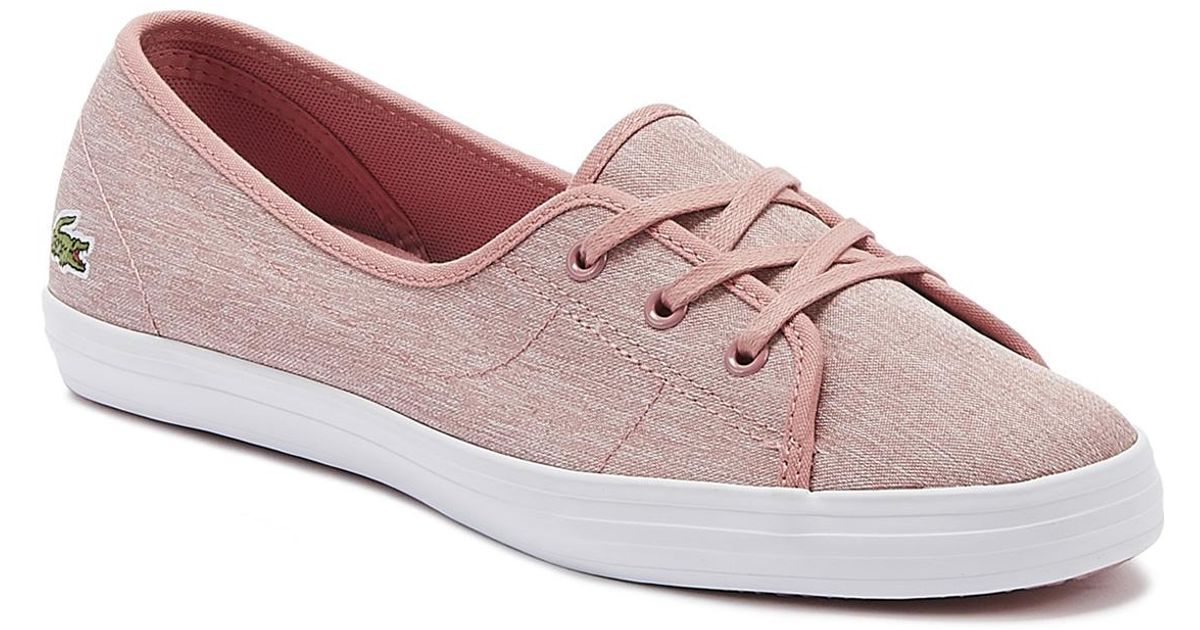 lacoste ziane chunky pink