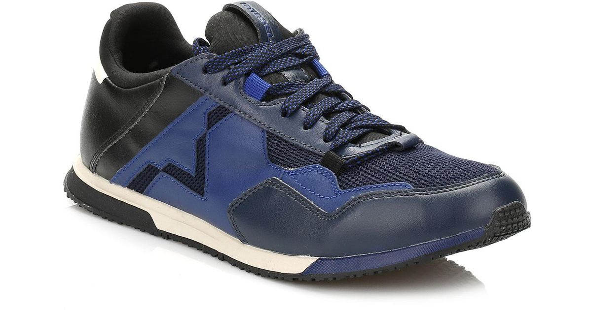 diesel sneakers blue
