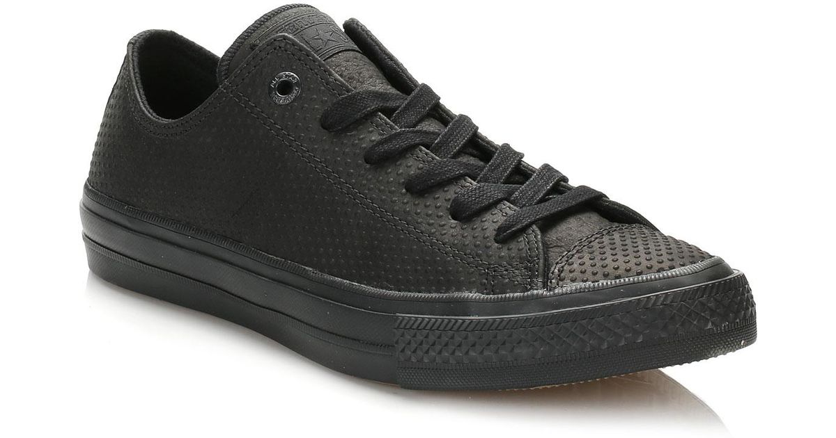 converse chuck taylor ii black ox trainers