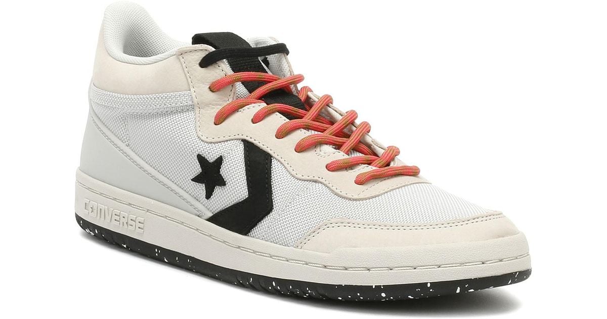 converse fastbreak putty mid trainers