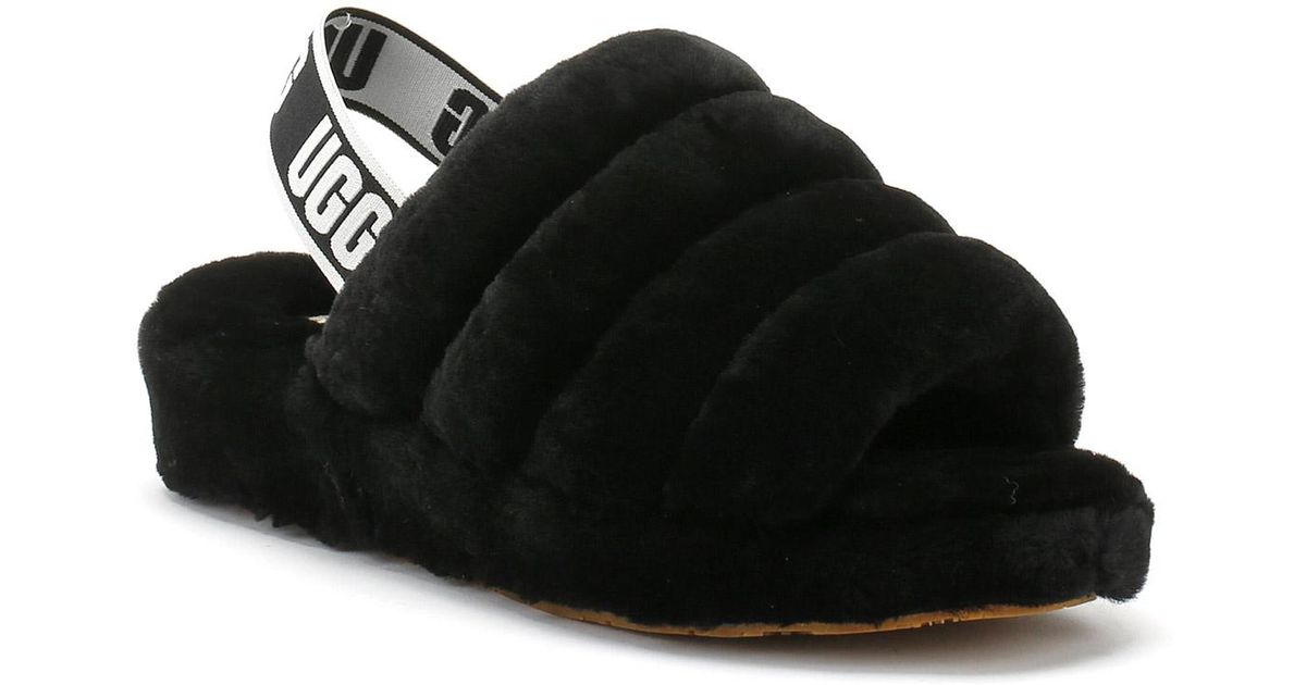 ugg slides rubber
