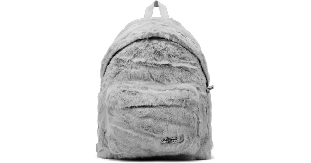 eastpak fur backpack