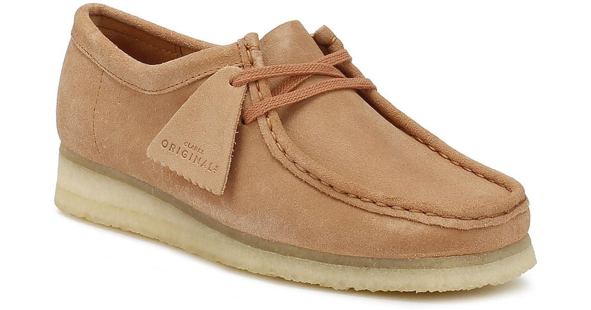 two tone wallabees shoes