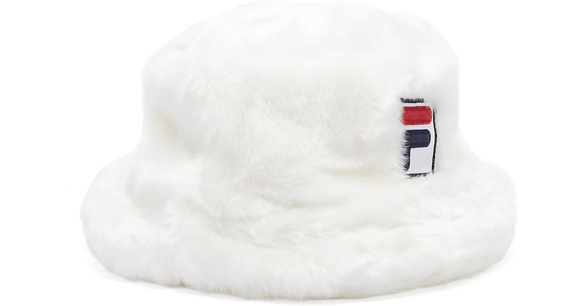white fila hat