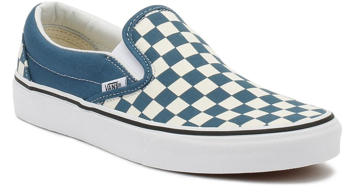 checkered vans trainers