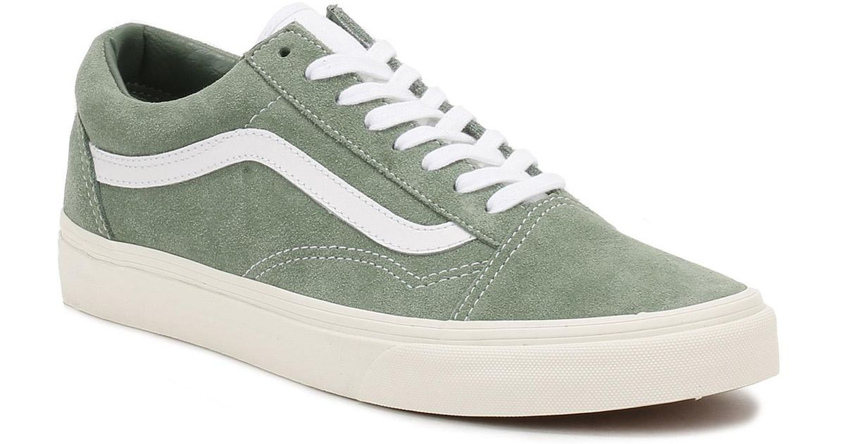 vans green suede old skool