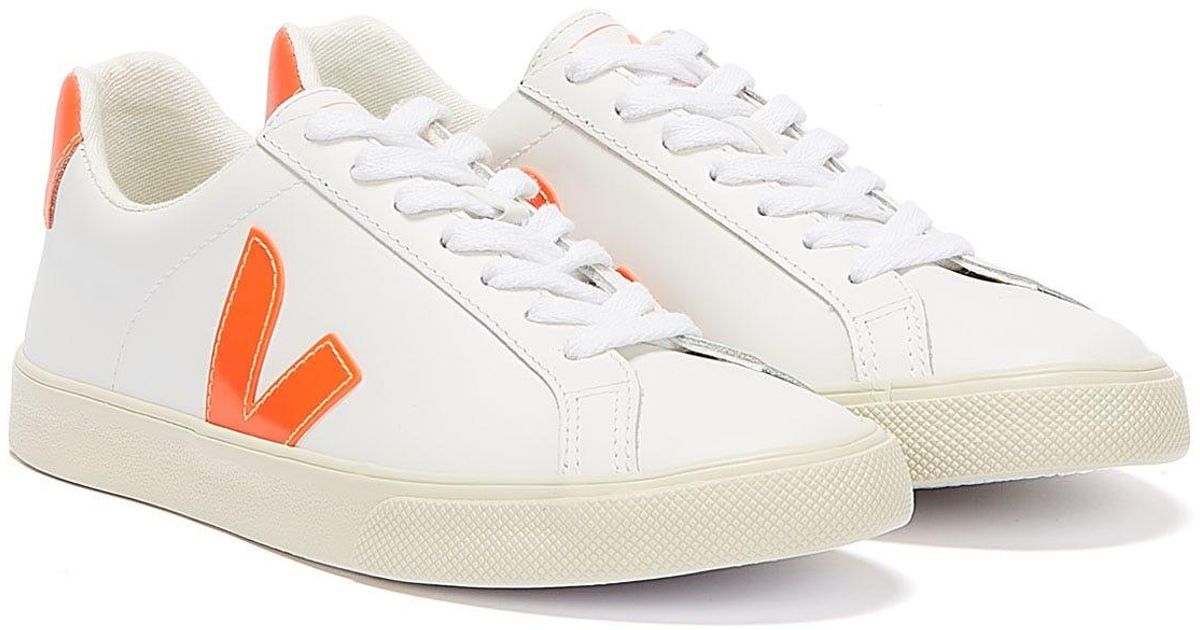 veja esplar extra white orange fluo