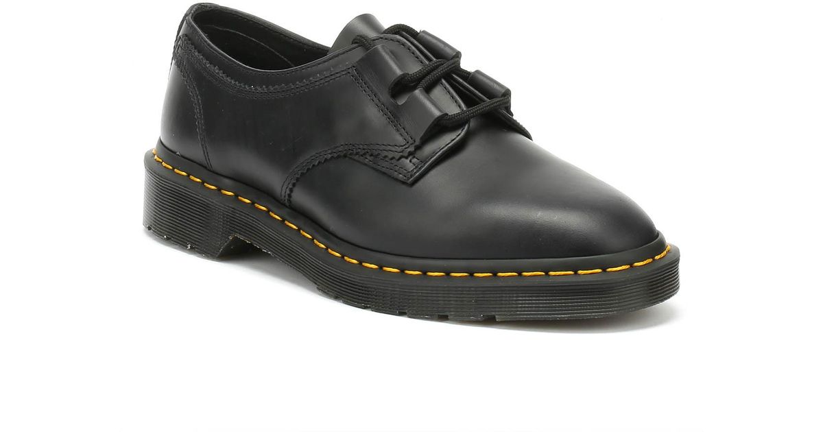 navy dr martens shoes