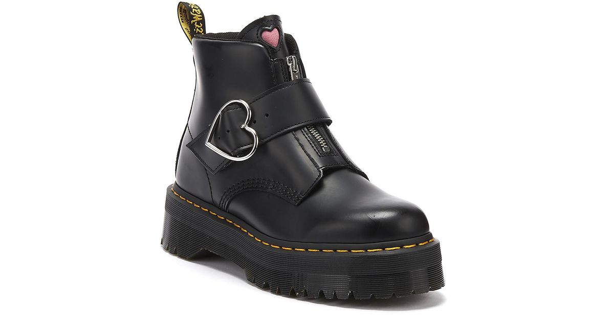 doc martens x lazy oaf buckle boot