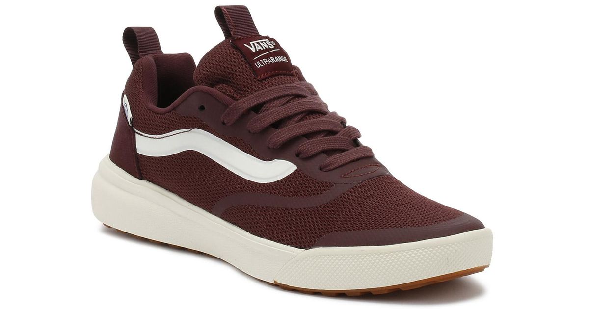 vans ultrarange burgundy