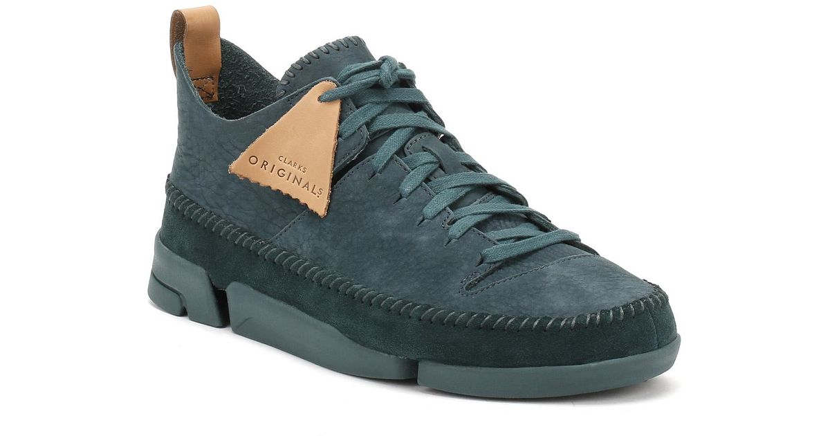 Clarks Leather Mens Emerald Green 