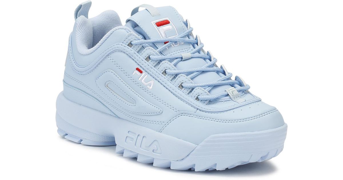 fila shoes disruptor blue